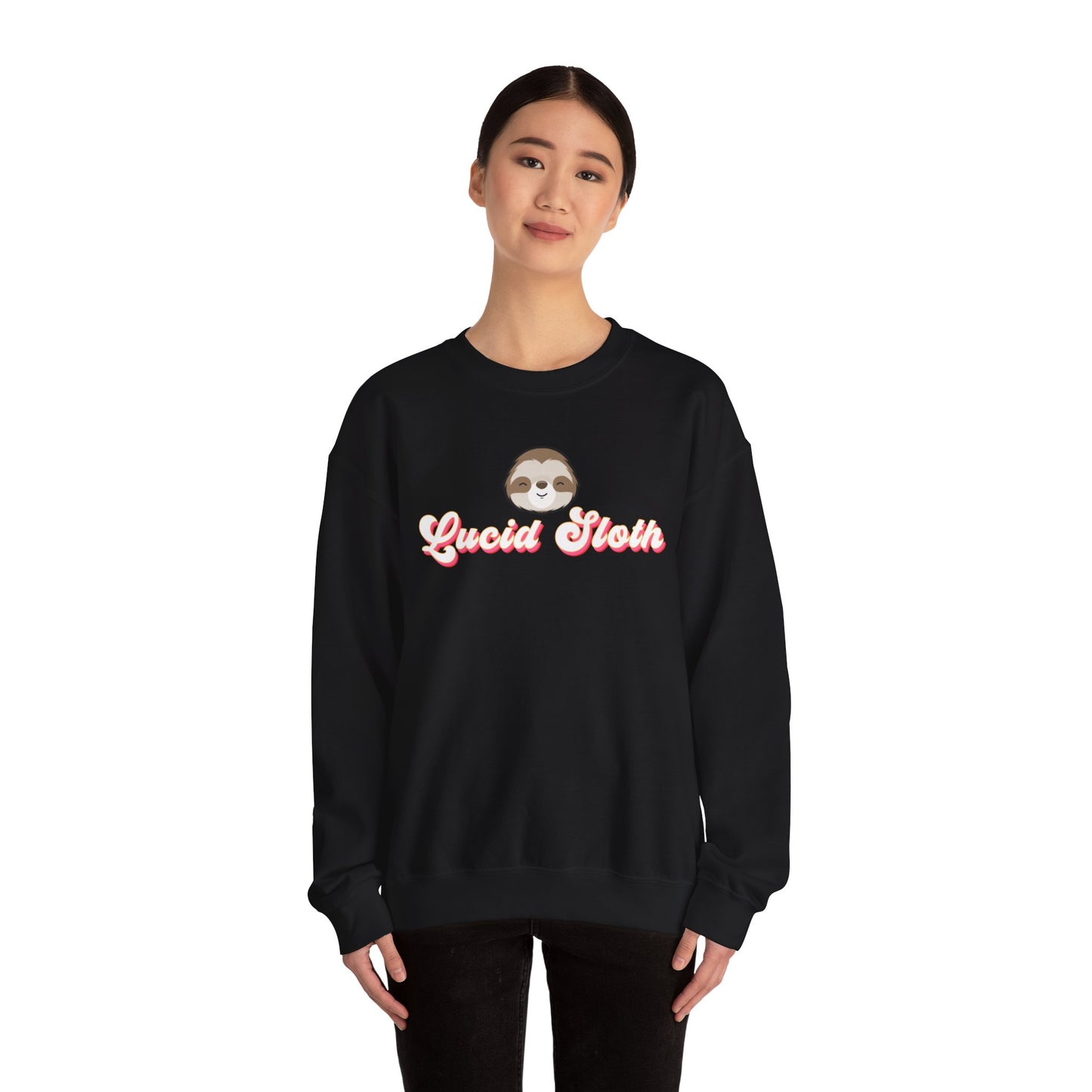 Lucid Sloth Unisex Heavy Blend™ Crewneck Sweatshirt