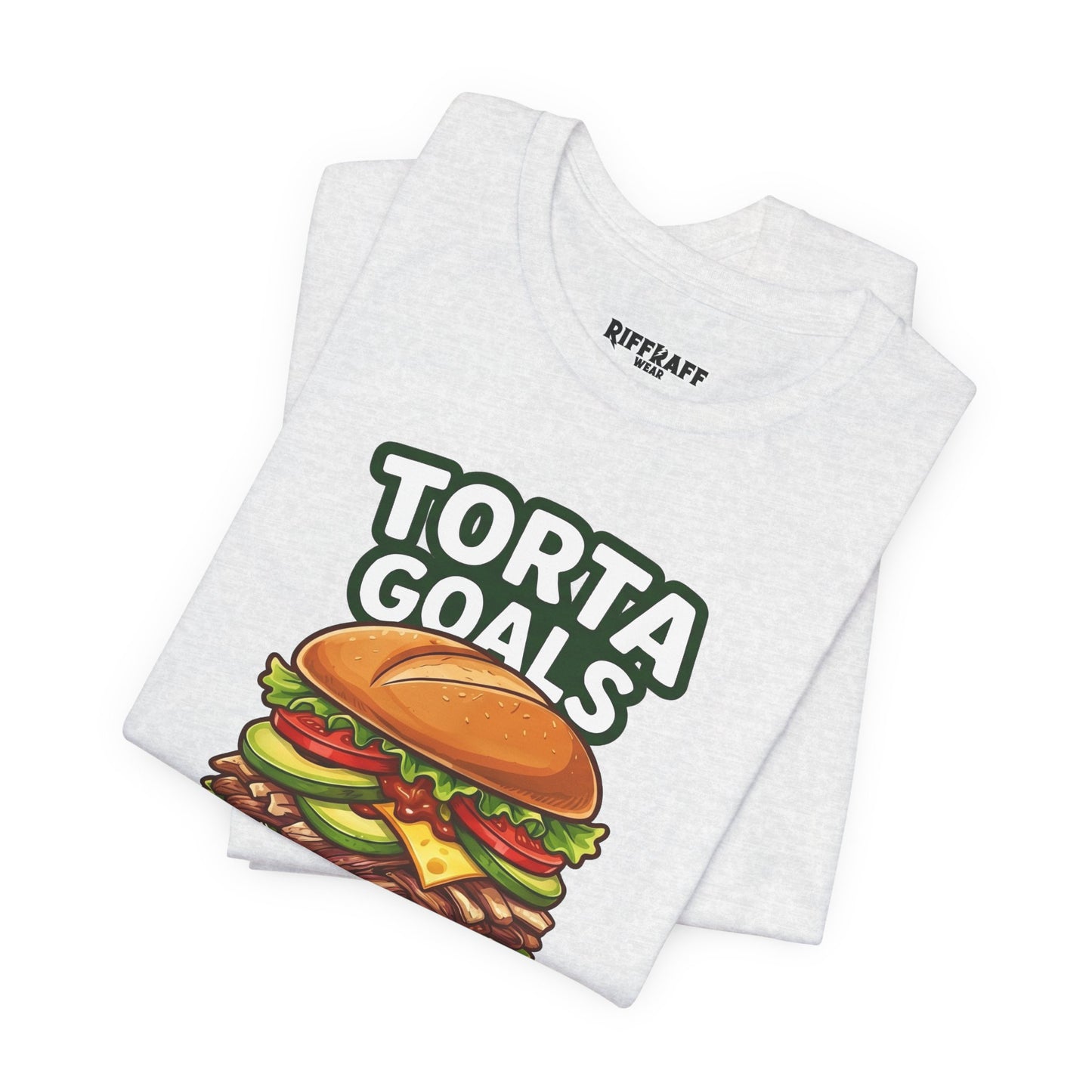 T-Shirt - "Torta Goals" Burger Graphic Tee - Riff Raff Wear
