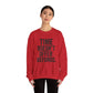 Unisex Crewneck Sweatshirt - "Time Doesn't Refund" - REBEL REPUBLIC - Riff Raff Wear
