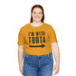 I’m With Torta Arrow Tee - Funny Family/Partner Mexican Food Shirt - Riff Rsff Wear