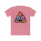 Colorful Cartoon Poop Unisex Cotton Crew Tee - Riff Raff Wear