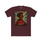 Red Reign Unisex Cotton Crew Tee - Empowering Superhero Design