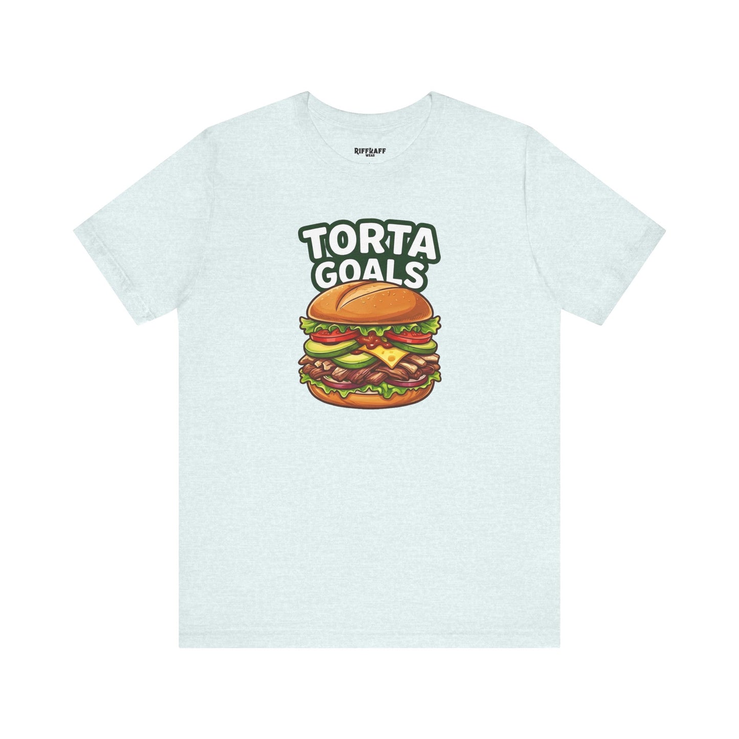 T-Shirt - "Torta Goals" Burger Graphic Tee - Riff Raff Wear