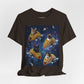 Cat Taco Space Tee  Funny Cosmic Cats in Tacos T-Shirt