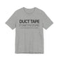 Dad Funny Duct Tape Unisex Jersey Short Sleeve Tee