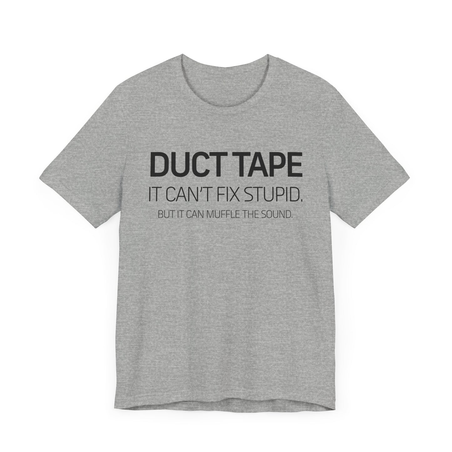 Dad Funny Duct Tape Unisex Jersey Short Sleeve Tee