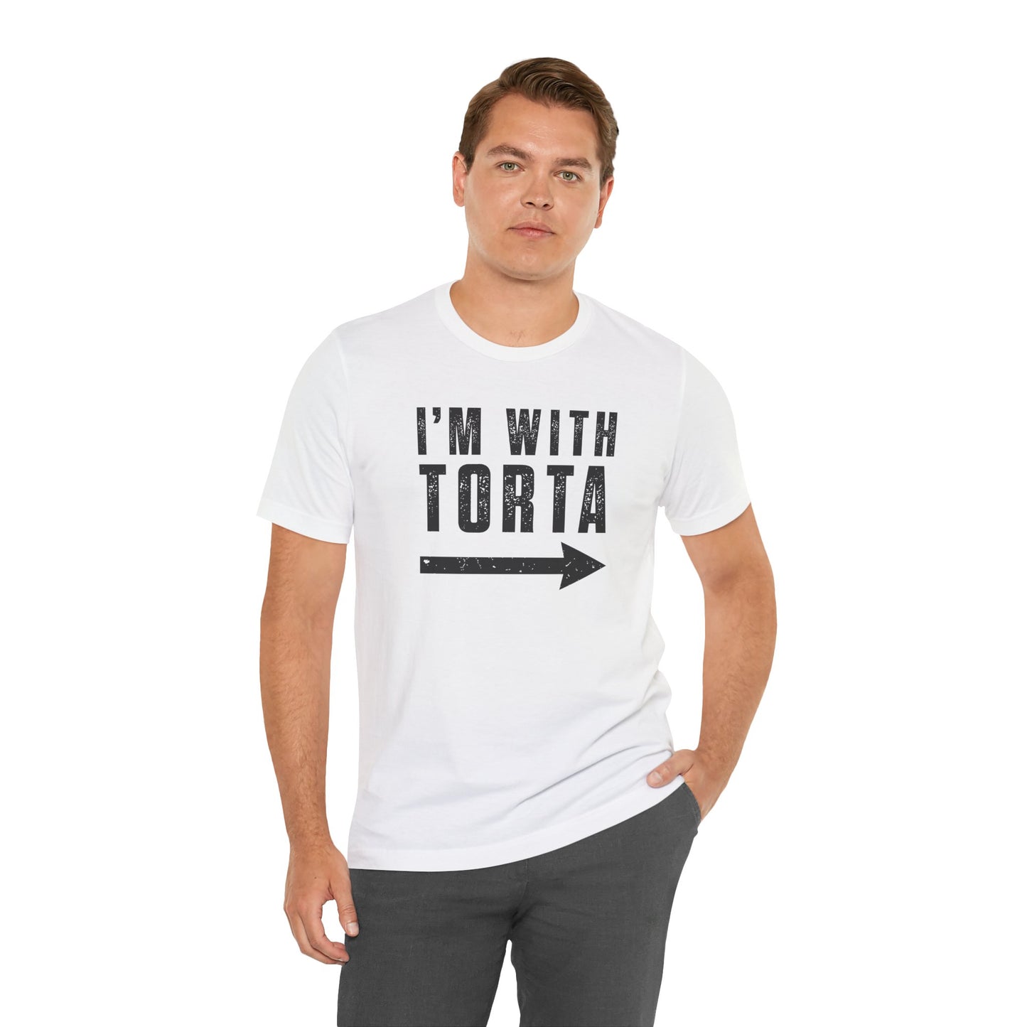 I’m With Torta Arrow Tee - Funny Family/Partner Mexican Food Shirt - Riff Rsff Wear