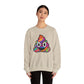 Colorful Emoji Crewneck Sweatshirt - Fun Unisex Design - Riff Raff Wear