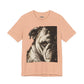 Bulldog Portrait T-Shirt Vintage Sepia Dog Graphic Tee