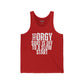 Funny Unisex Jersey Tank - "This Orgy Sure is Off to a Slow Start" - Riff Raff Wear