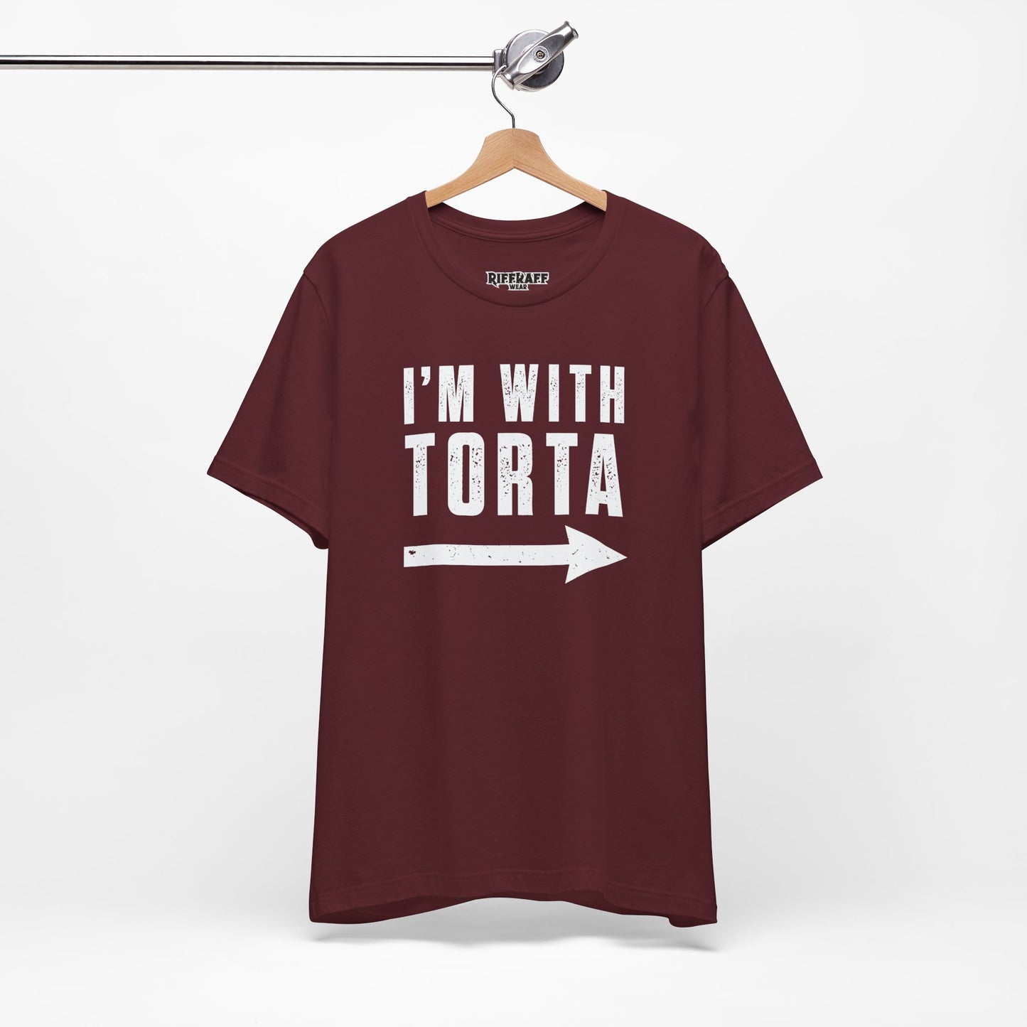 I’m With Torta Arrow Tee - Funny Family/Partner Mexican Food Shirt - Riff Rsff Wear