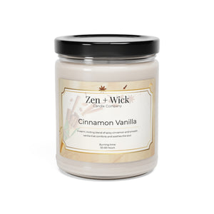 Riff Raff Wear Cinnamon Vanilla Scented Soy Candle, 9oz