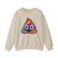 Colorful Emoji Crewneck Sweatshirt - Fun Unisex Design - Riff Raff Wear