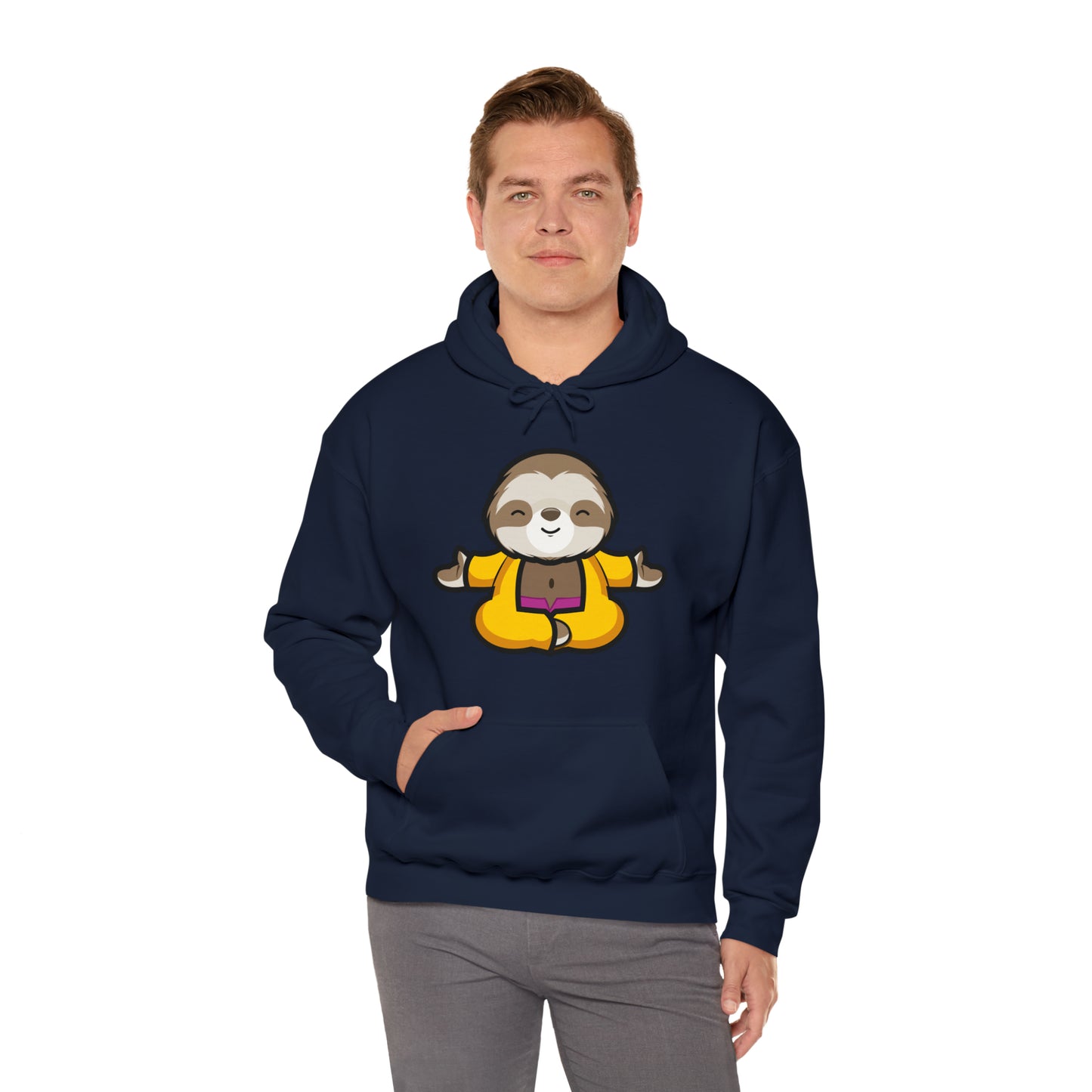 Lucid Sloth Unisex Heavy Blend™ Hooded Sweatshirt