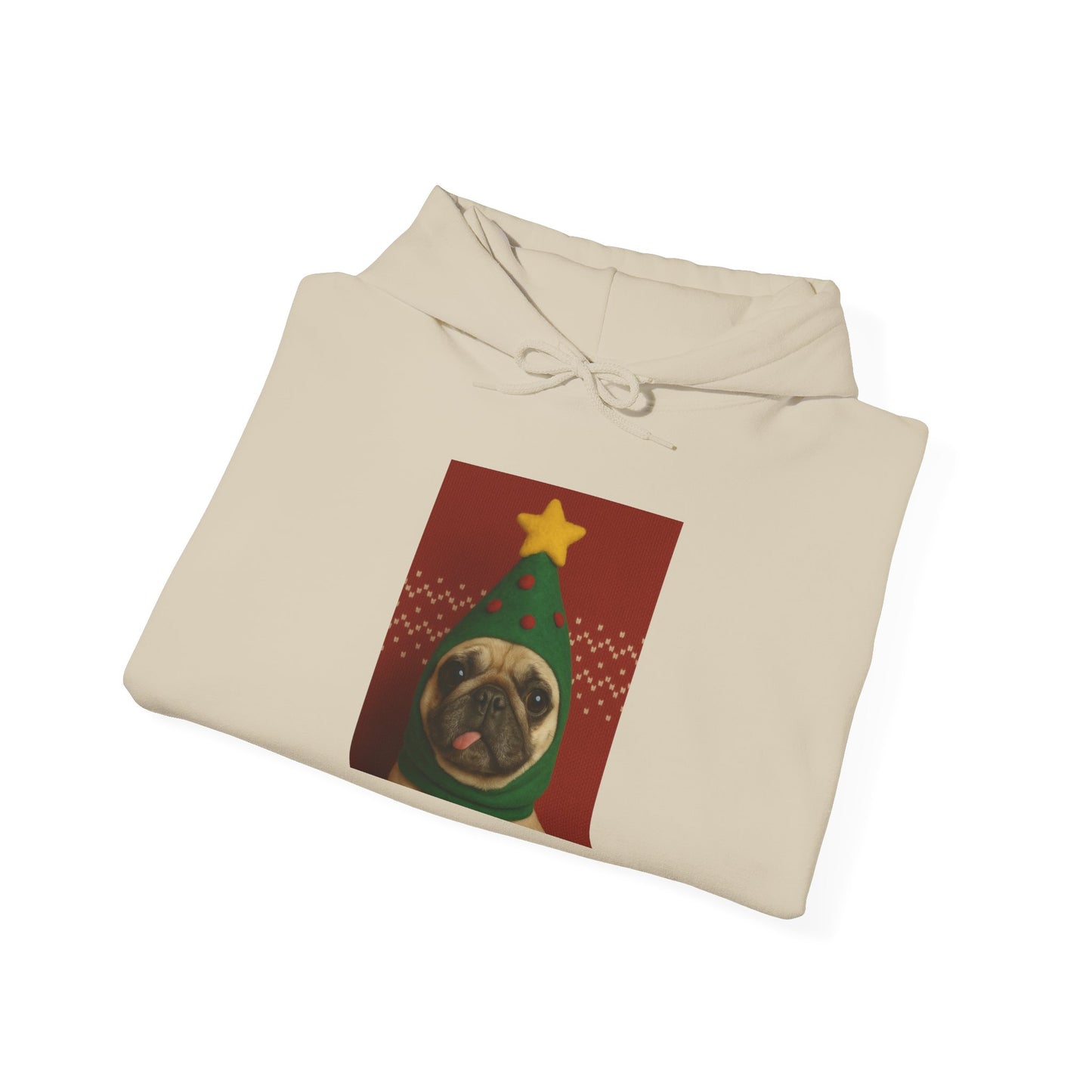 Christmas Dog Hoodie, Unisex Sweatshirt, Festive Apparel, Holiday Gift, Cozy Winter Wear, Cute Pet Lover Gift - Riff Raff Wear