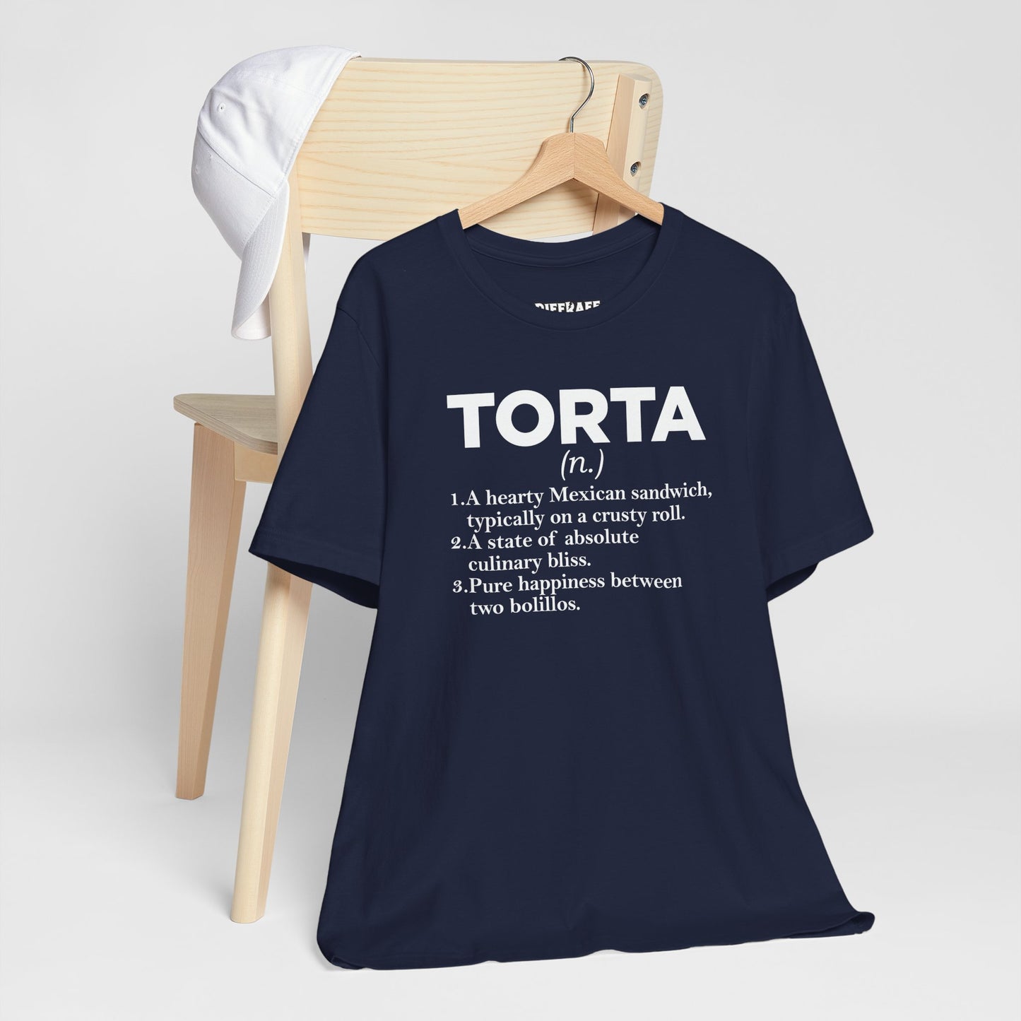 Tee - "TORTA" Definition Shirt (Mexican Sandwich Lover Tee) - Riff Raff Wear