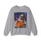 Pizza Party Bulldog Crewneck Sweatshirt - Fun & Cozy Unisex Gift - Riff Raff Wear