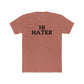 Unisex Cotton Crew Tee - "Hi Hater, Bye Hater" Graphic Shirt - Riff Raff Wear