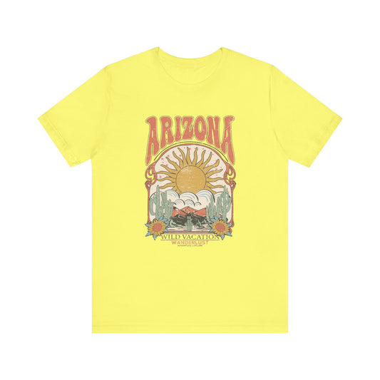 Off Trail Arizona Wild Unisex Jersey Short Sleeve Tee