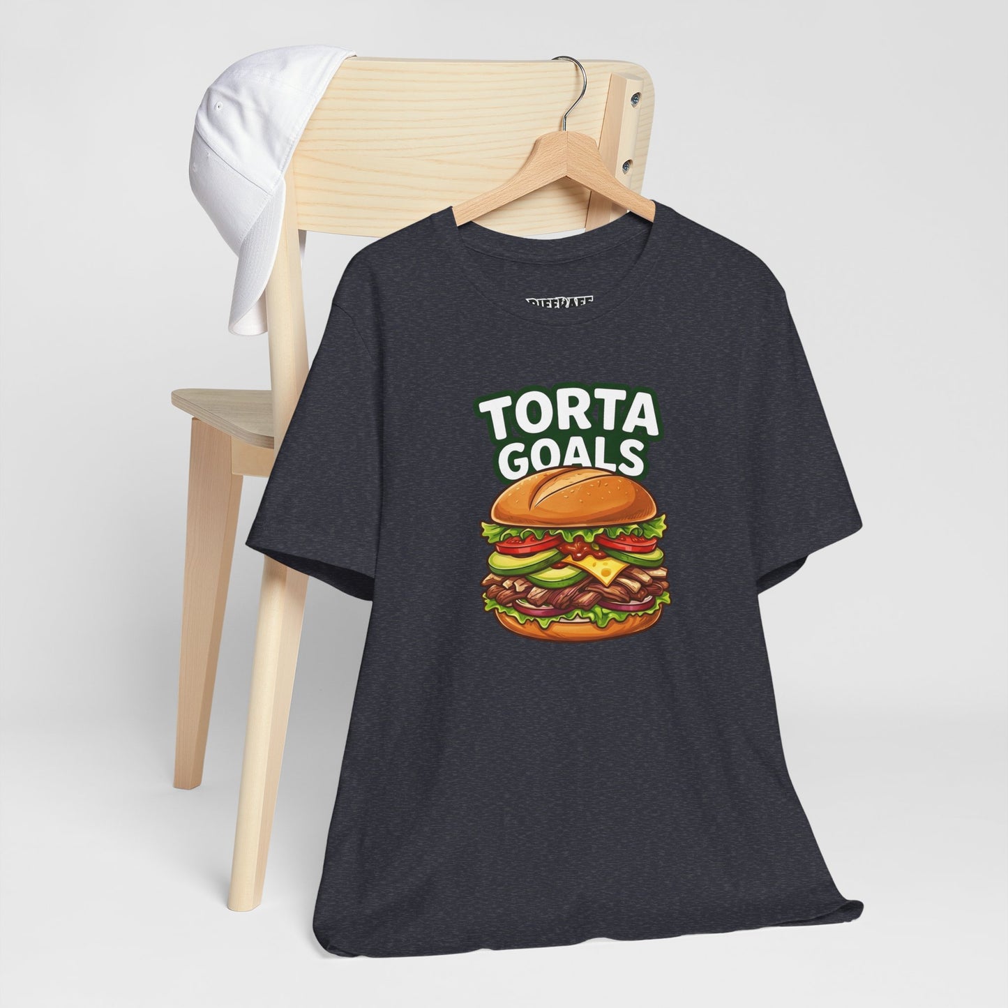 T-Shirt - "Torta Goals" Burger Graphic Tee - Riff Raff Wear