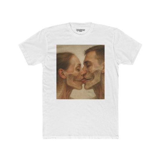 Romantic Skeleton Graphic Tee - Unisex Cotton Crew - Riff Raff Wear