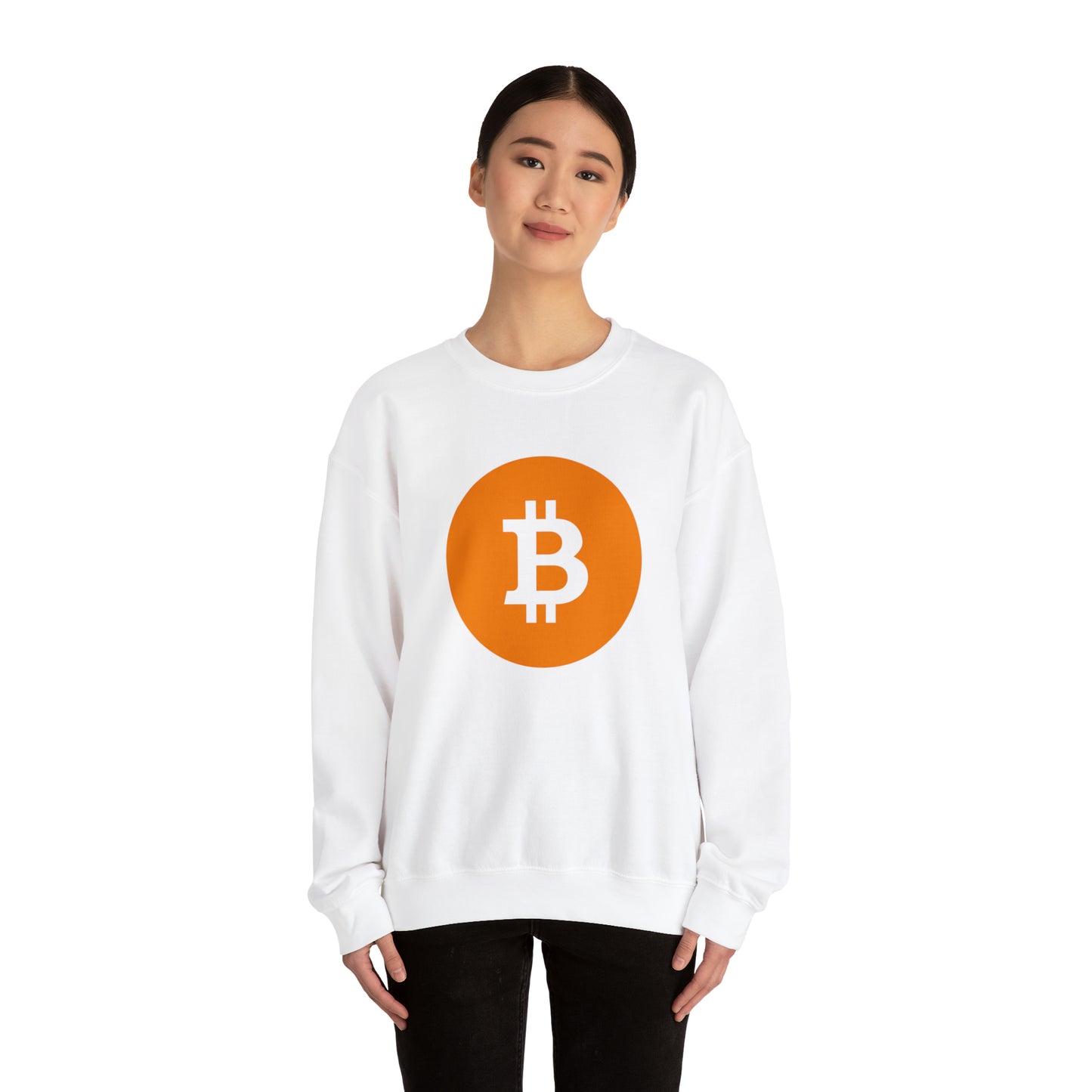 Riff Raff Wear Bitcoin Unisex Heavy Blend™ Crewneck Sweatshirt