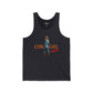 Cowgirl Club Unisex Jersey Tank - Fun Graphic Tee for Western Lovers - Riff Raff Wear
