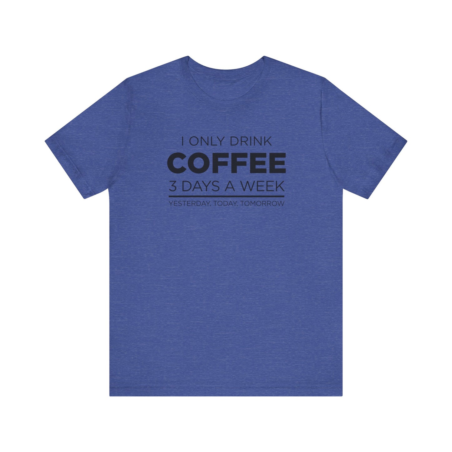 Dad Funny Coffee Unisex Jersey Short Sleeve Tee