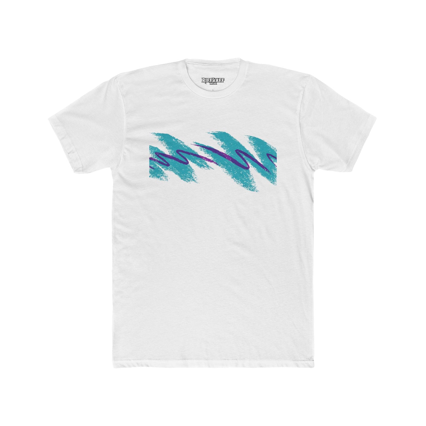 Retro Wave Unisex Cotton Crew Tee - Stylish Casual Shirt for All Occasions - Riff Raff Wear