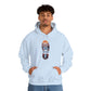 Off Trail Boot Print Unisex Heavy Blend™ Hooded Sweatshirt