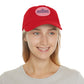 Arizona Dad Hat with Leather Patch - Casual & Stylish Cap