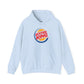 Parody Logo Series "Booger King" Graphic - Funny Unisex Heavy Blend™ Hooded Sweatshirt - Riff Raff Wear