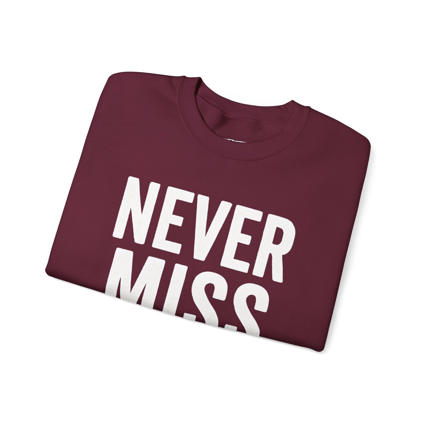 "Never Miss Monday" Crewneck Sweatshirt - REBEL REPUBLIC - Riff Raff Wear
