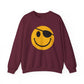 Pirate Smile Crewneck Sweatshirt - Unisex Heavy Blend - Riff Raff Wear