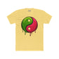 Yin Yang Drip Unisex Cotton Crew Tee - Stylish & Fun Graphic Tee for Everyday Wear - Riff Raff Wear