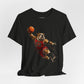 Bulldog Dunk Basketball T‑Shirt, Retro #23 Slam Dunk Graphic Tee