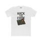Hack the Code Unisex Cotton Crew Tee - Stylish Programmer Shirt - Riff Raff Wear