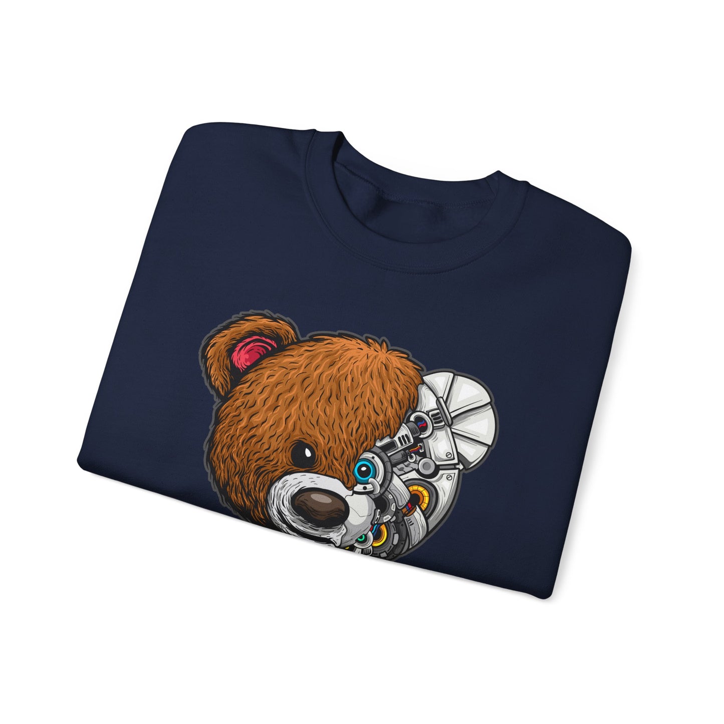 Riff Raff Wear Cyborg Bear Unisex Heavy Blend™ Crewneck Sweatshirt