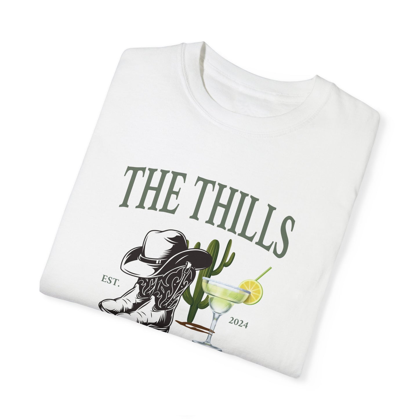 Riff Raff Wear The Thills 2024 Unisex Garment-Dyed T-shirt