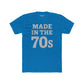 Vintage 70s Unisex Cotton Crew Tee - Retro Made in the 70s T-Shirt - Riff Raff Wear