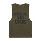 Discipline Is My Drug Unisex Tank Top - Motivational Fitness Apparel - Riff Raff Wear