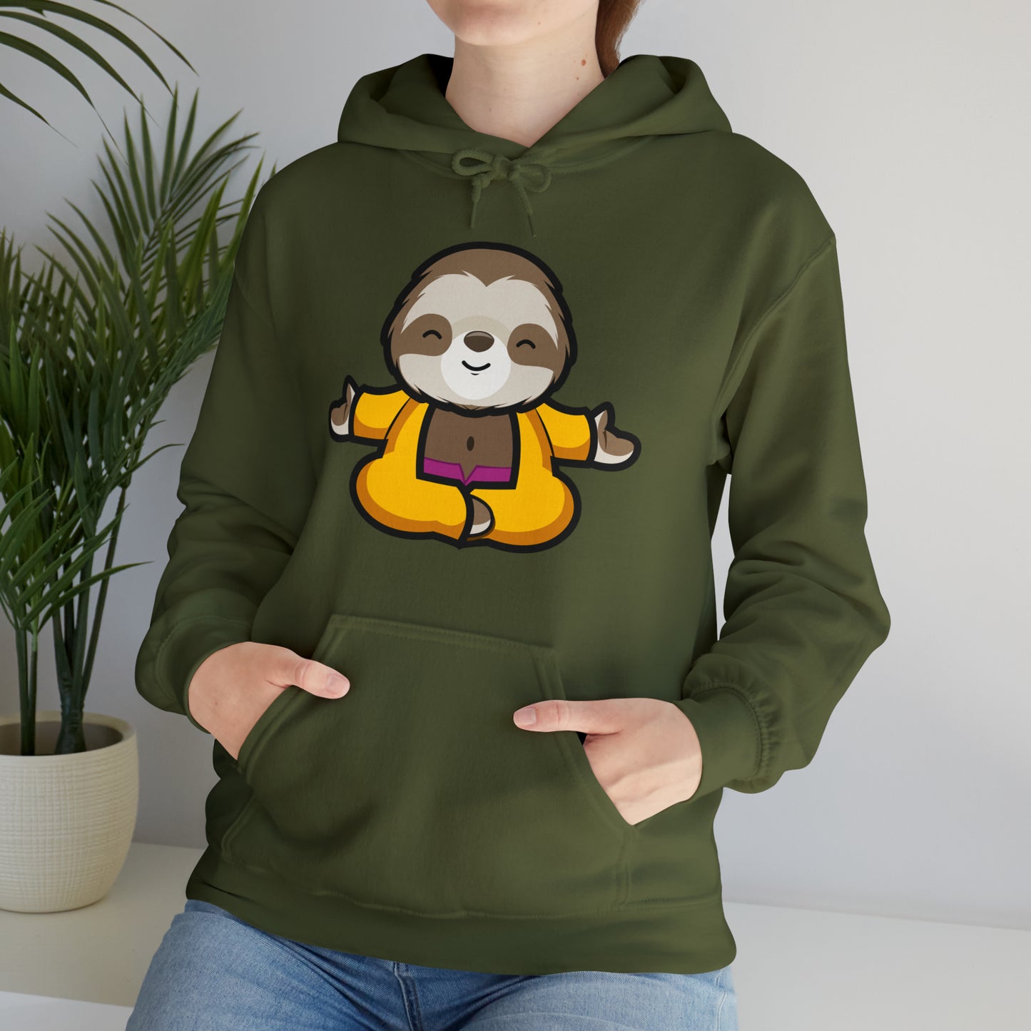 Lucid Sloth Unisex Heavy Blend™ Hooded Sweatshirt