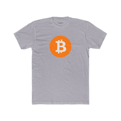 Bitcoin Men's Cotton Crew Tee - Riff Raff Wear