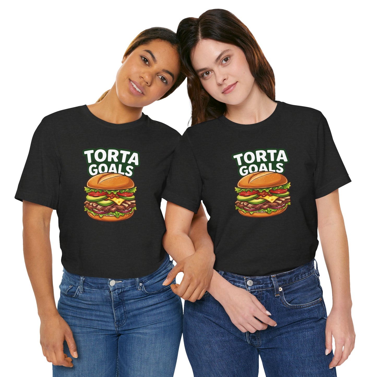 T-Shirt - "Torta Goals" Burger Graphic Tee - Riff Raff Wear
