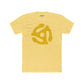 Retro Vinyl Record Unisex Cotton Crew Tee - Music Lover's Apparel - 45 Record Insert - Riff Raff Wear