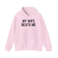Funny Wife Humor Hoodie - Unisex Heavy Blend Sweatshirt for Couples - Riff Raff Wear