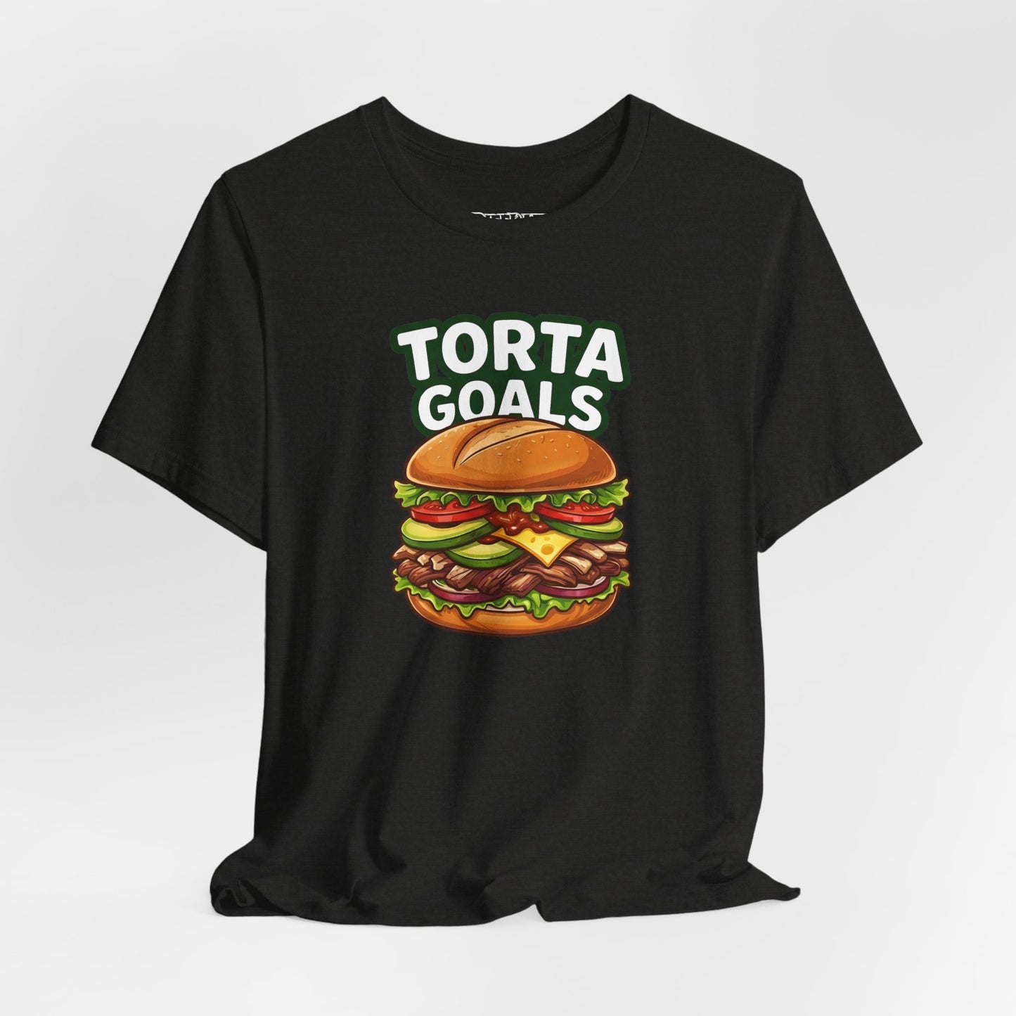 T-Shirt - "Torta Goals" Burger Graphic Tee - Riff Raff Wear