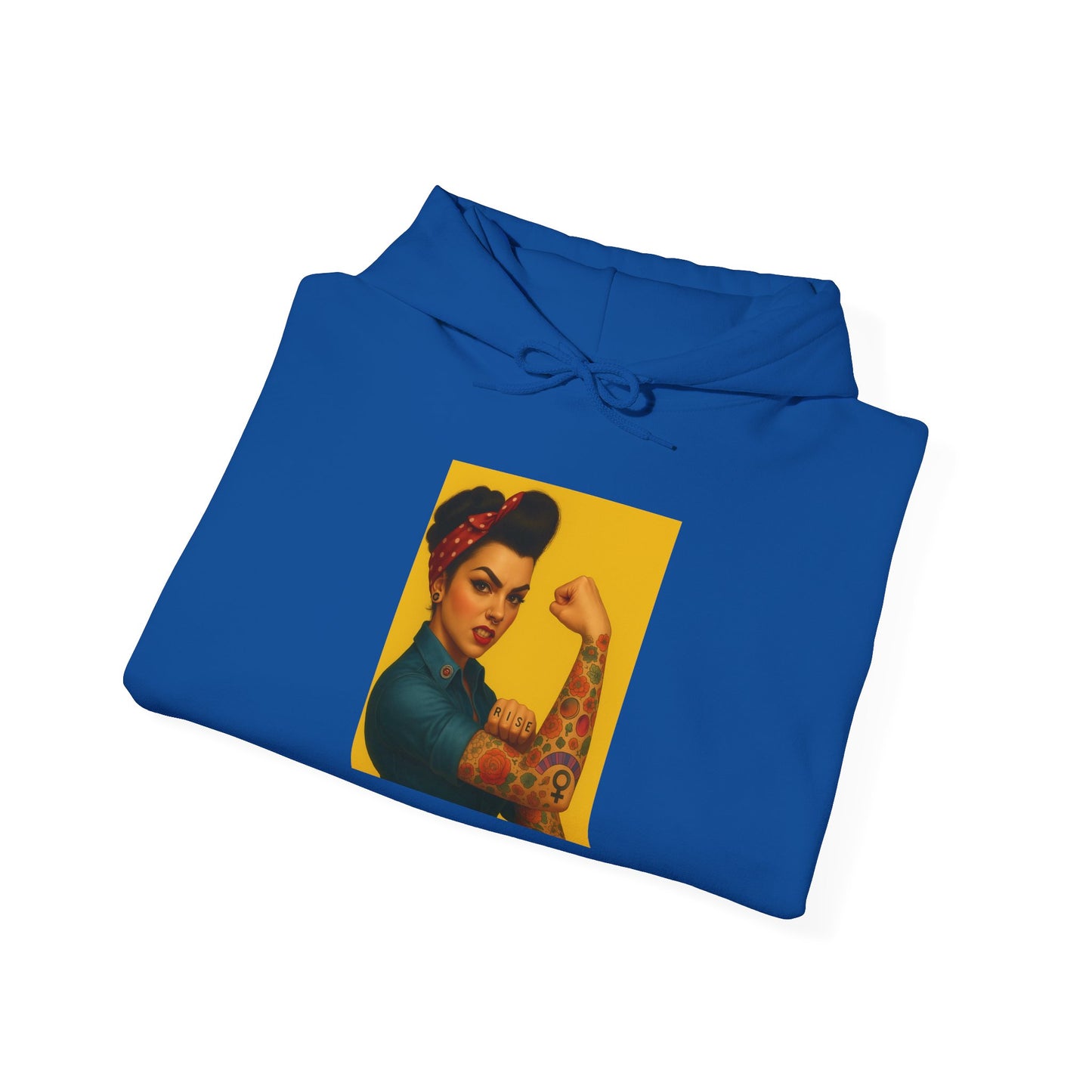 Empowering Feminist Hoodie | Unisex Heavy Blend™ Sweatshirt - Riff Raff Wear