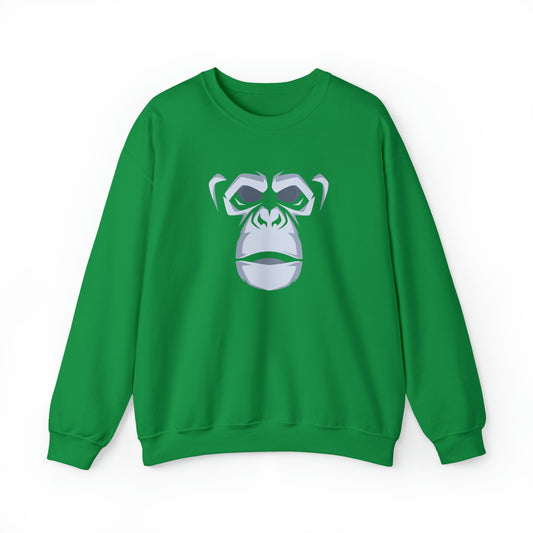 Riff Raff Wear Gorilla Face Unisex Heavy Blend™ Crewneck Sweatshirt