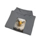 Eagle Graphic Heavy Blend Hoodie - Unisex Sweatshirt for Nature Lovers - Riff Raff Wear